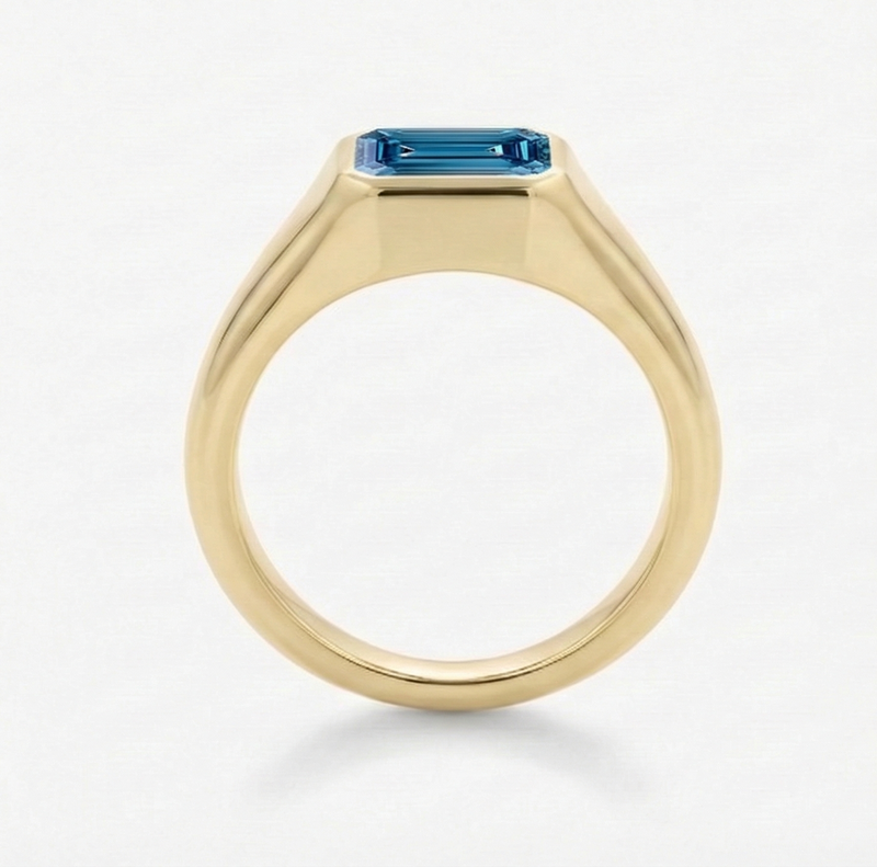 Signet Diamond Blue Colour