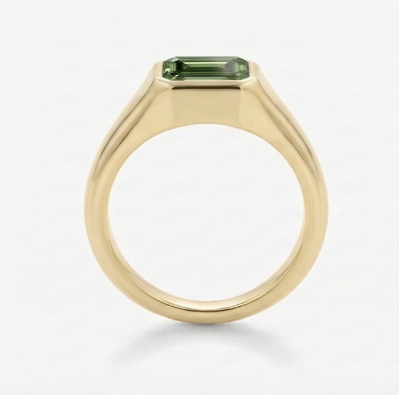 Signet Diamond Green Colour
