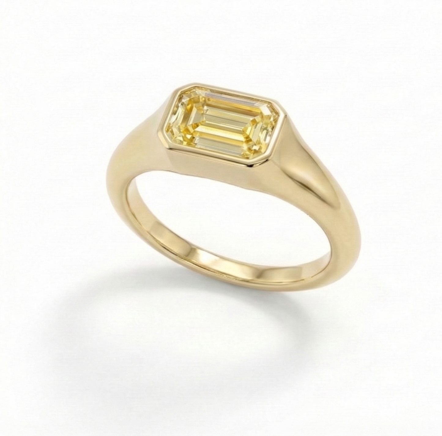 Signet Diamond Yellow Colour